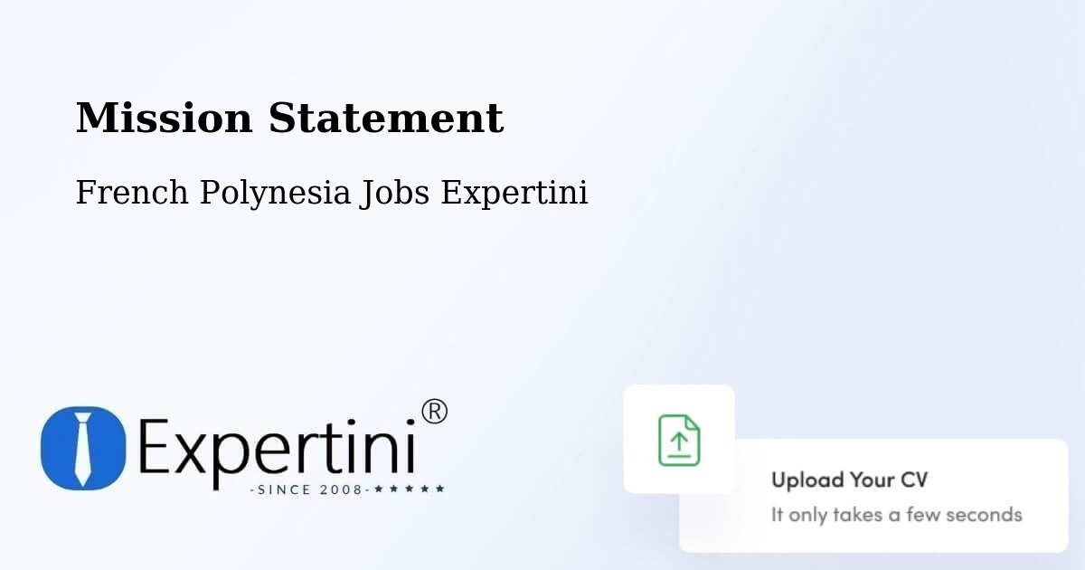 Corporate Mission – Fare - French Polynesia Jobs Expertini